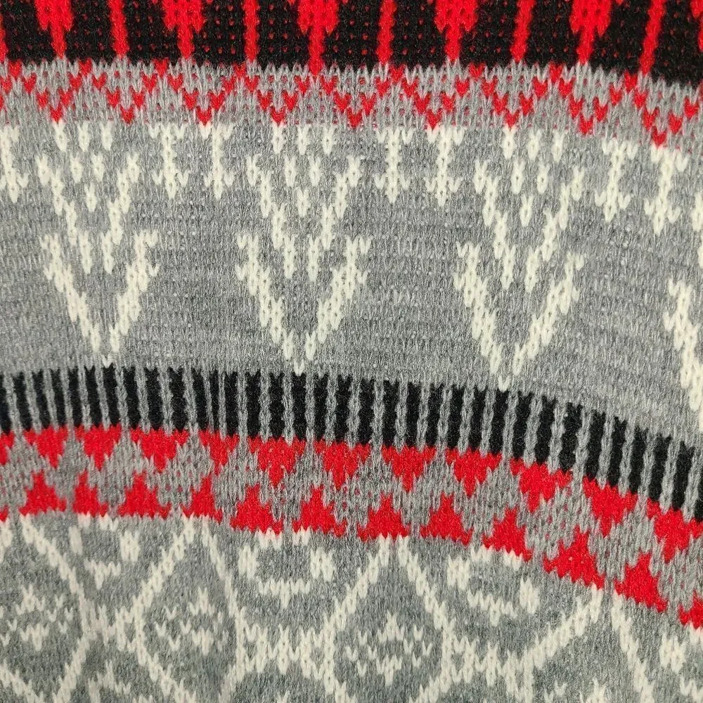 Vintage 1980's Crewneck Fair Isle Aderro Sweater